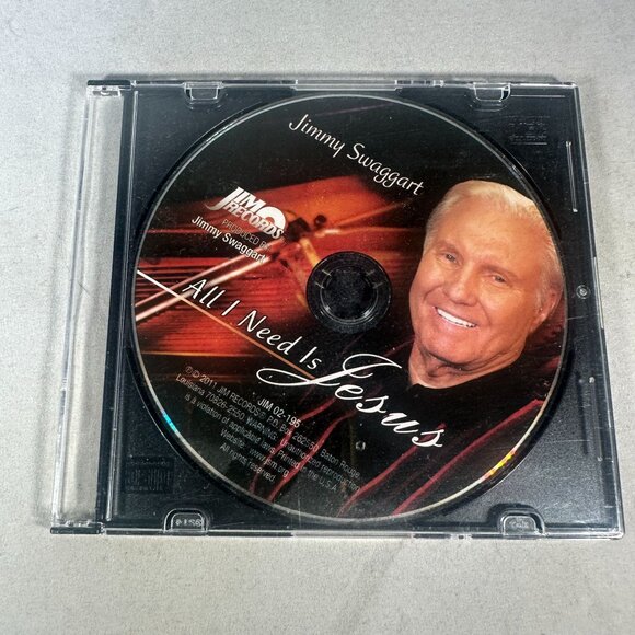 Jimmy Swaggart All I Need Is Jesus 2011 CD Jim Records Gospel Music - Picture 1 of 2